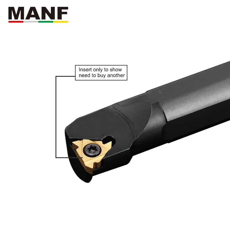

Токарный режущий инструмент MANF HSNR0012M11, токарный станок с ЧПУ, обрабатывающий резак, держатели инструментов для внутренней резьбы, держатель...