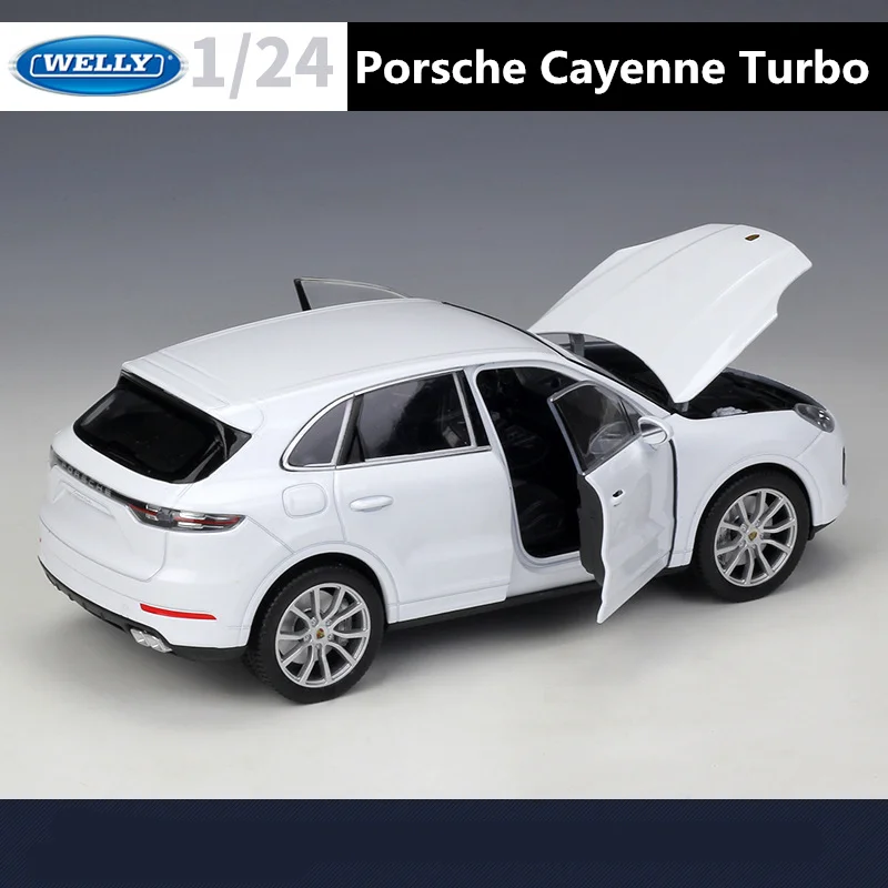 Модель автомобиля из сплава WELLY 1:24 Porsche Cayenne