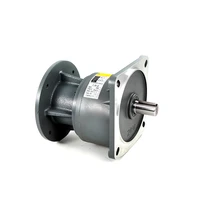 ac electric gear motor 220v 1 5kw customize ratio and brake horizontal installation induction gear motor