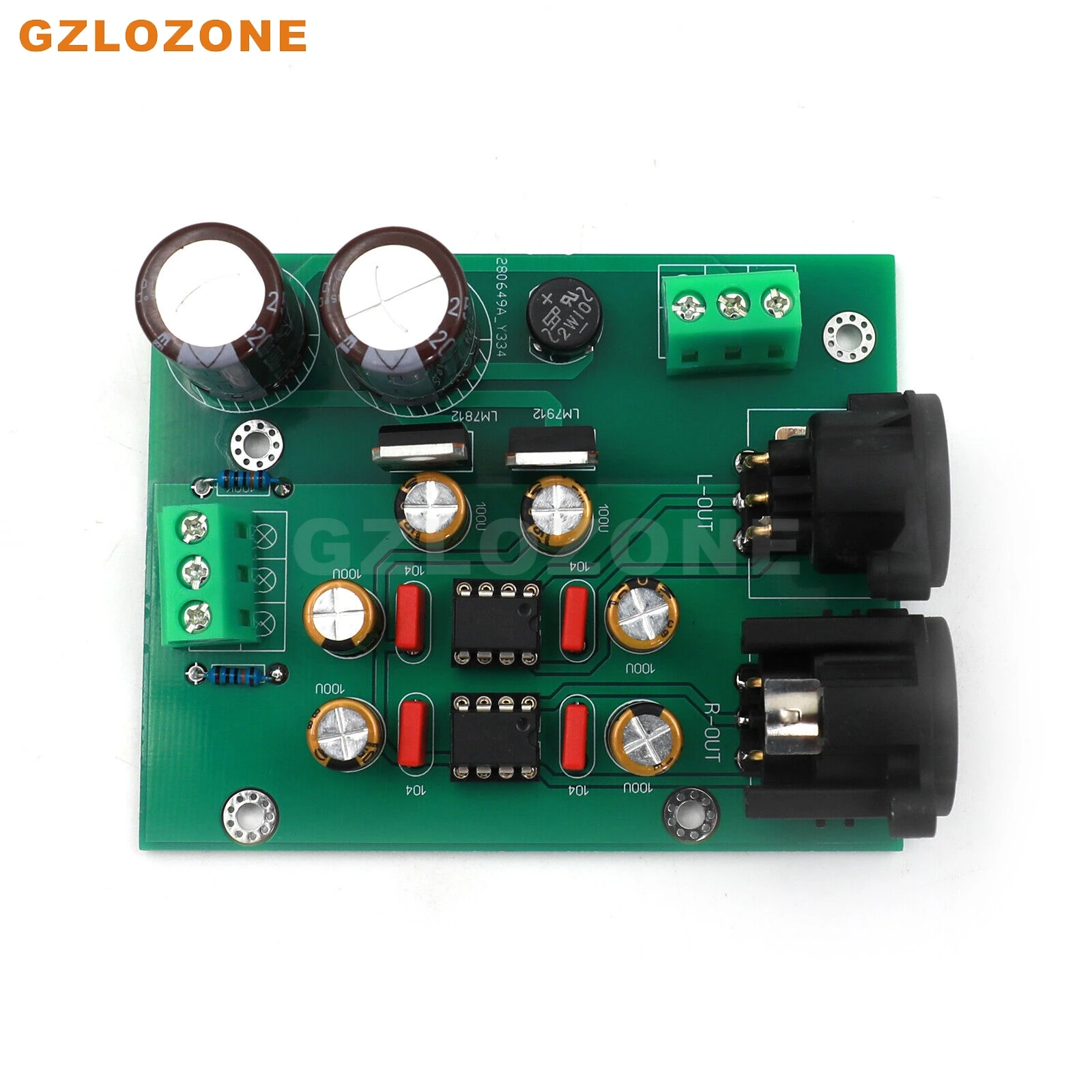 

DIY Hifi DRV134PA Stereo Single-ended To XLR Balanced Audio Output kit (B6-12)