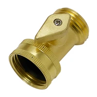shut off valve garden hose connector with switch brass material part for home garden yard car washing watering