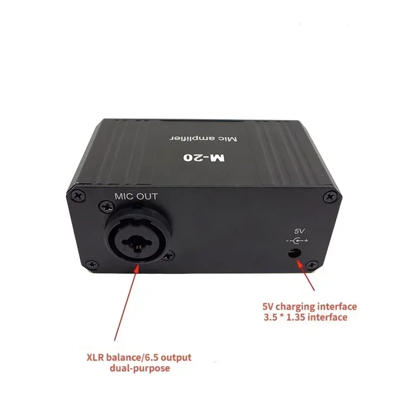 1 комплект динамический микрофон конденсаторный микрофонный усилитель M-20 аудио