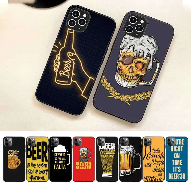 

Beer Alcohol Vodka Phone Case For Iphone 7 8 Plus X Xr Xs 11 12 13 Se2020 Mini Mobile Iphones 14 Pro Max Case