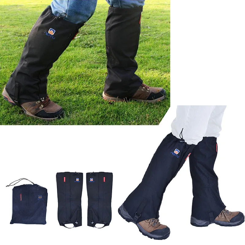 

Unisex Waterproof Gaiters Cycling Legwarmers Leg Cover Camping Hiking Ski Boot Travel Shoe Snow Hunting Climbing Gaiters 2022