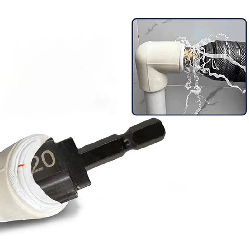 GTBL 3 шт. полипропиленовое ступенчатое сверло инструмент для подключения