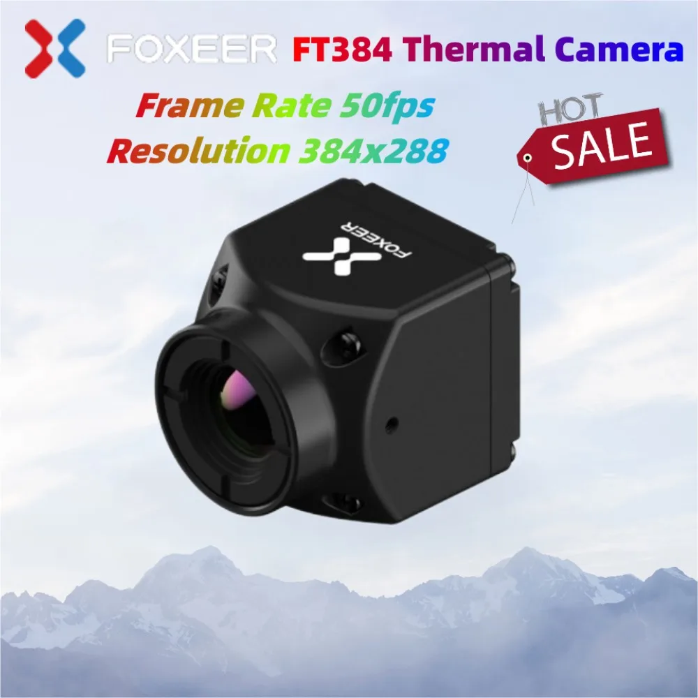 

Термокамера Foxeer FT384, CVBS, с ЧПУ, 384x288, 25,8*25,8*28 мм