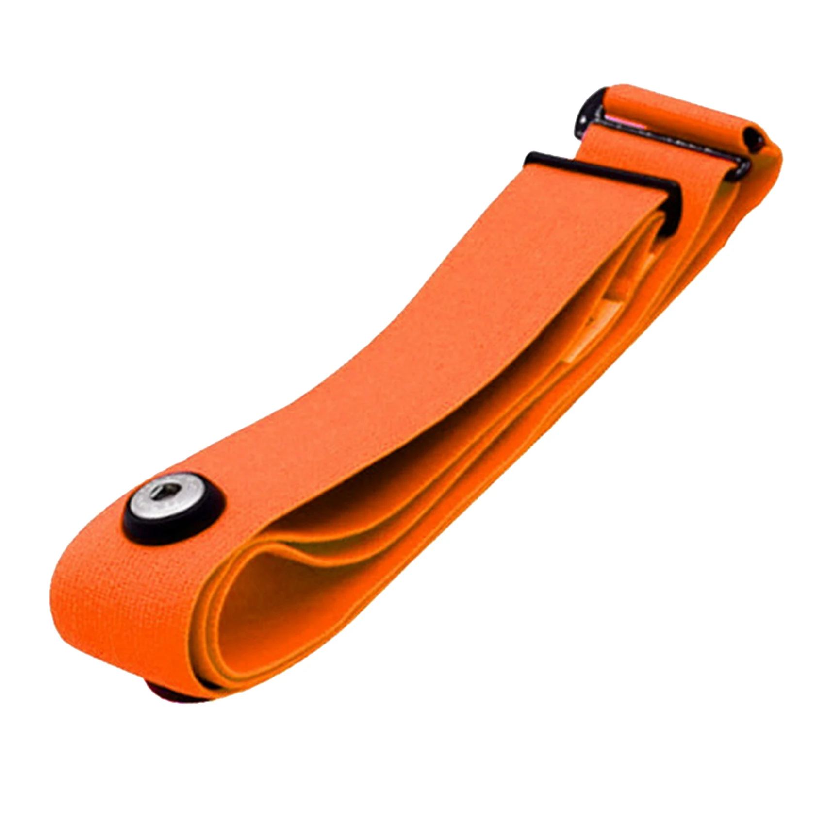 Фото Ремень для измерения частоты сердечных сокращений Coospo Polar Wahoo Garmin, эластичный мягкий оранжевый ремешок для монитора сердечного ритма №1