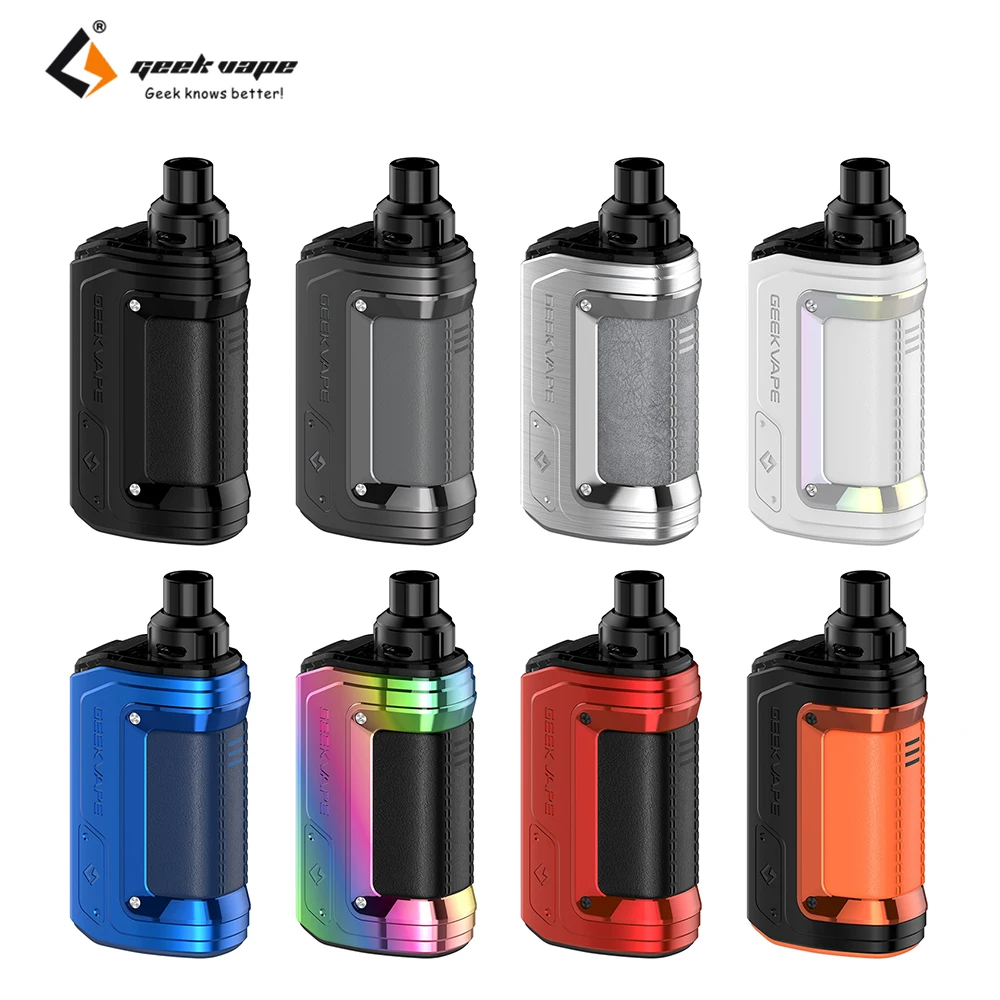 

Original Geekvape H45 (Aegis Hero 2) Pod Mod Kit 1400mAh 45W Geekvape B Series Coils Electronic Cigarette Vape Vaporizer