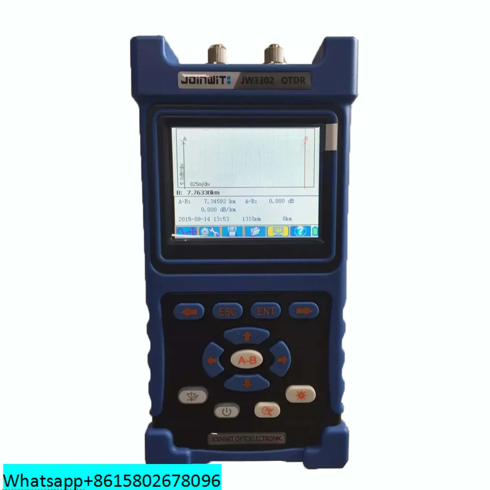1310/1550 нм 32/30 дБ 80 км умное тестовое оптоволокно OTDR встроенное цветное сенсорное
