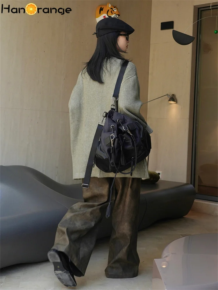 Женский кардиган HanOrange с V-образным вырезом