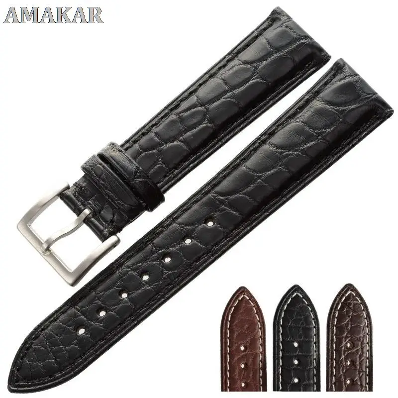 

Luxury Alligator Watch Band Case For IWC Chopard Longines Genuine Crocodile Leather Watch Strap Top Quality Watchbands