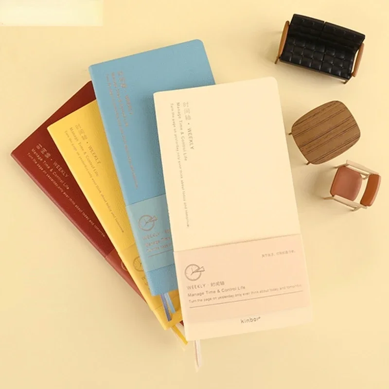 Карманный размер еженедельник журнал тетрадь ежемесячный ежедневный календарь