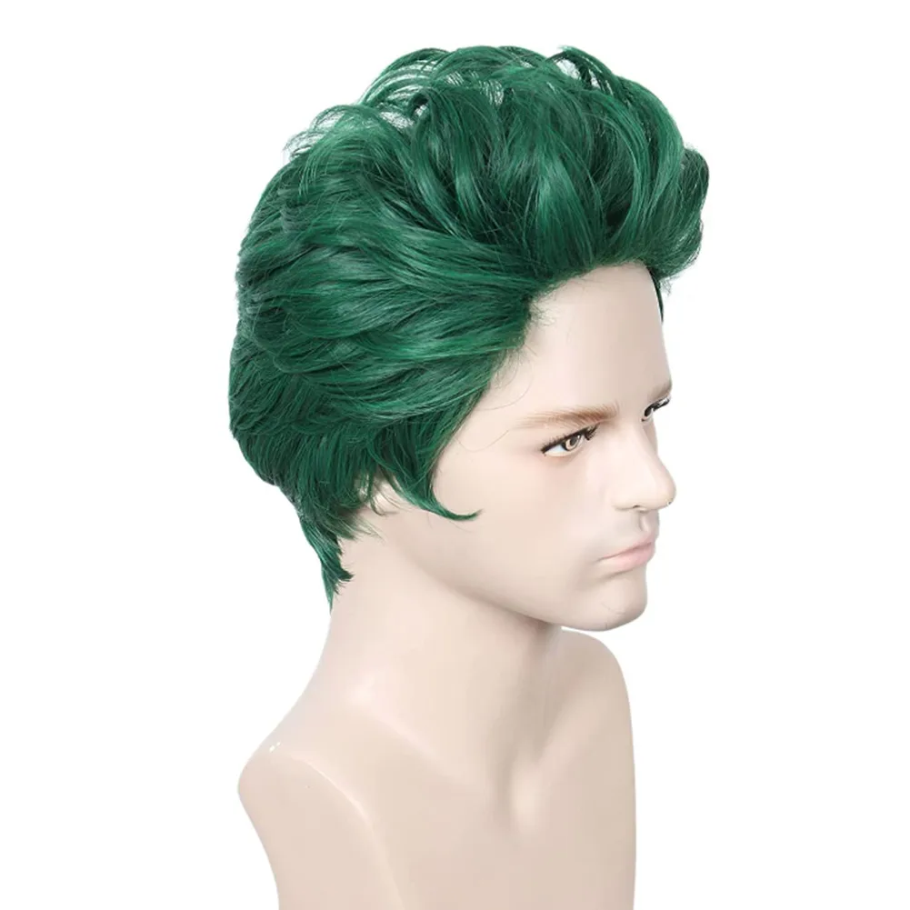 

Zombie 3 Zed Cosplay Wig Heat Resistant Synthetic Hair Carnival Halloween Party Props