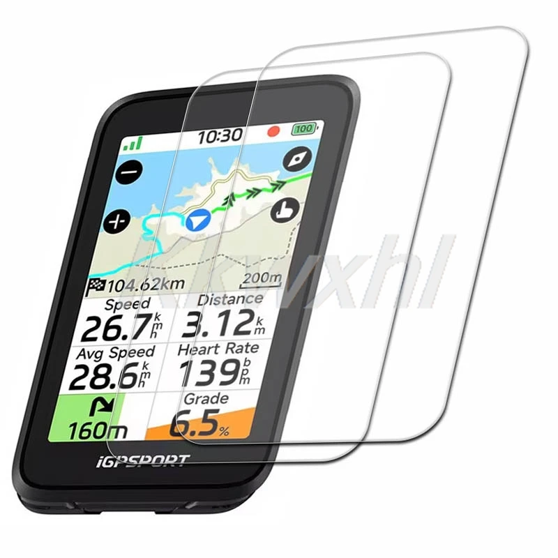 Фото Защитная пленка для экрана IGPSPORT BiNavi Air BSC300 300T BSC100 100S Max BSC200 200S BSC500 BiNaviAir iGS800, 2 шт. №1