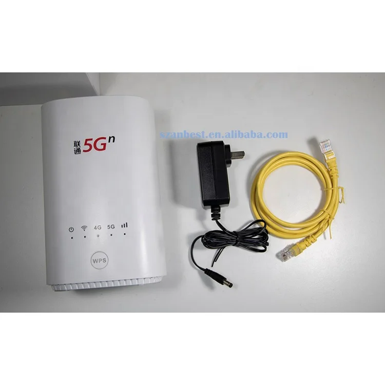 

China Unicom VN007 5G 4G Sim Card CPE 5G Wifi Routers Wireless Router 5G Indoor CPE Router 5G CPE