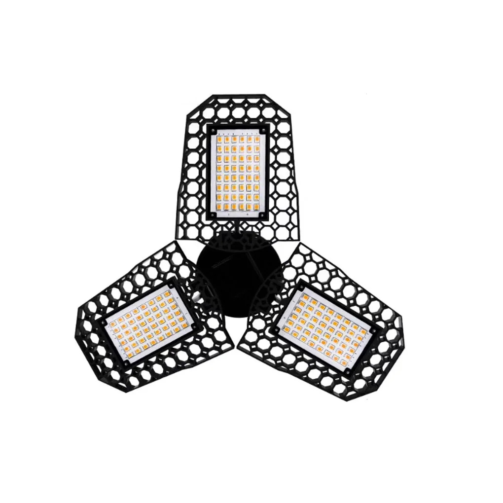 

Cold Warm Garage Light Hollow Heat Dissipation Ceiling Light Indoor Lighting Supplies 40w Warm Light
