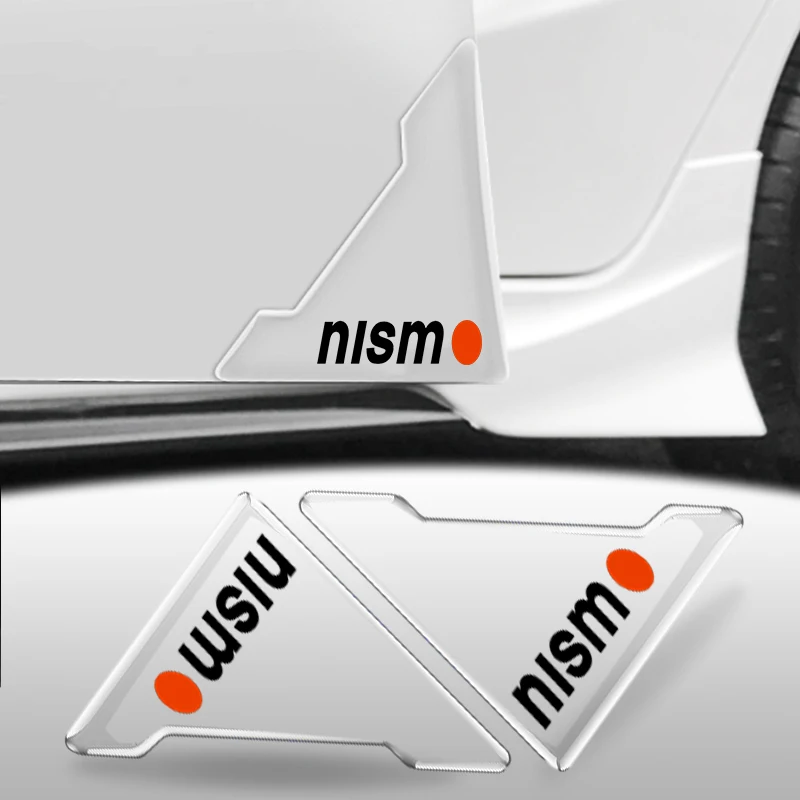 

Прозрачная силиконовая наклейка на углы двери автомобиля, наклейка для защиты от столкновений для Nismo R34 Gtr, эмблема для часов, Nissans, Tiida, Teana, ...