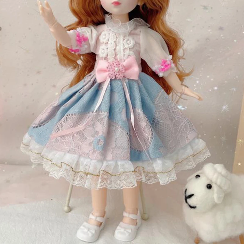 1 комплект модное платье принцессы костюм для шарнирных кукол 1/6 30 см сделай сам