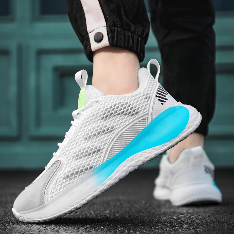 2022 Men Casual Running Shoes New Summer High Quality Tenis Outdoor Sports Mens Fashion Sneakers Lightweight Breathable Trainers