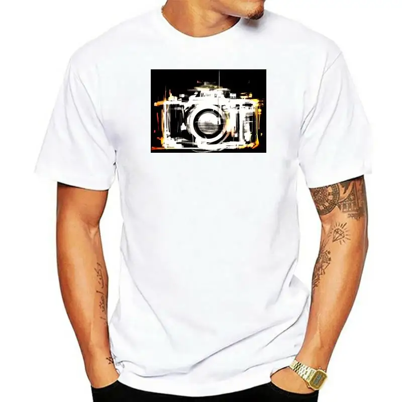 

T Shirts Short fashion men Photographer Art Of A Camera quality fashion short sleeve men tshirt