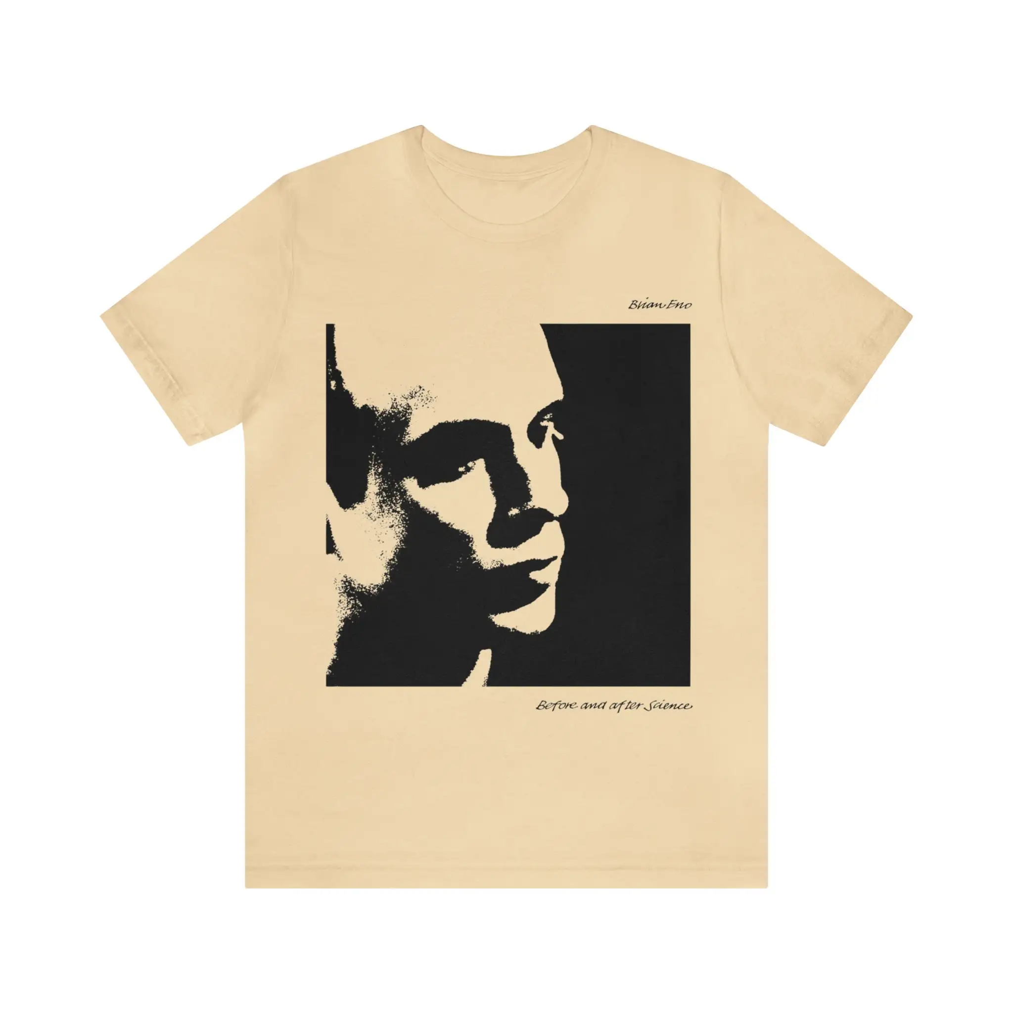 Футболка Брайан Эно до и после науки