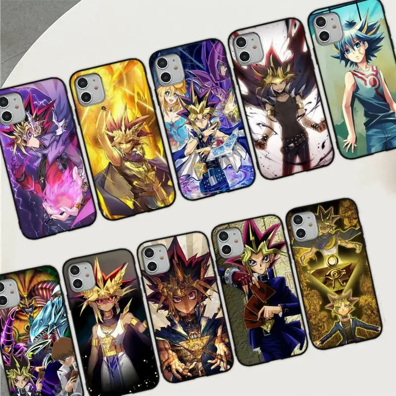 

Yu Gi Oh Phone Case for iPhone 11 12 13 Mini Pro Max 8 7 6 6S Plus X 5 SE 2020 XR XS Funda Case