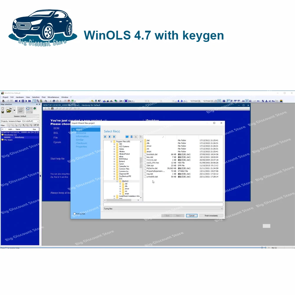 2024 ГОРЯЧИЕ продажи WinOLS 4 70 Plugins + 2021 Damos ECM TITANIUM сервисный инструмент immo v1.2 All Data Winols
