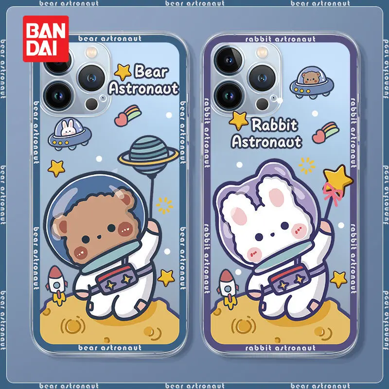 

Bandai Disney cartoon phone case for iphone11 12Pro 13Pro max space astronaut x xs xr xsmax anti-drop brand 7 8plus phone case