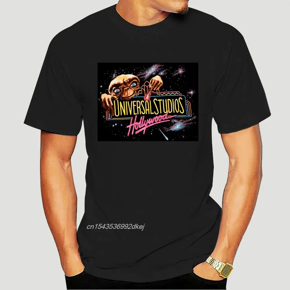 

Casual o-neck Loose T Shirt For Men Vintage 1982 E.T. Extra Terrestrial Universal Studio Men Cool Short-Sleeve T-Shirt 0085D