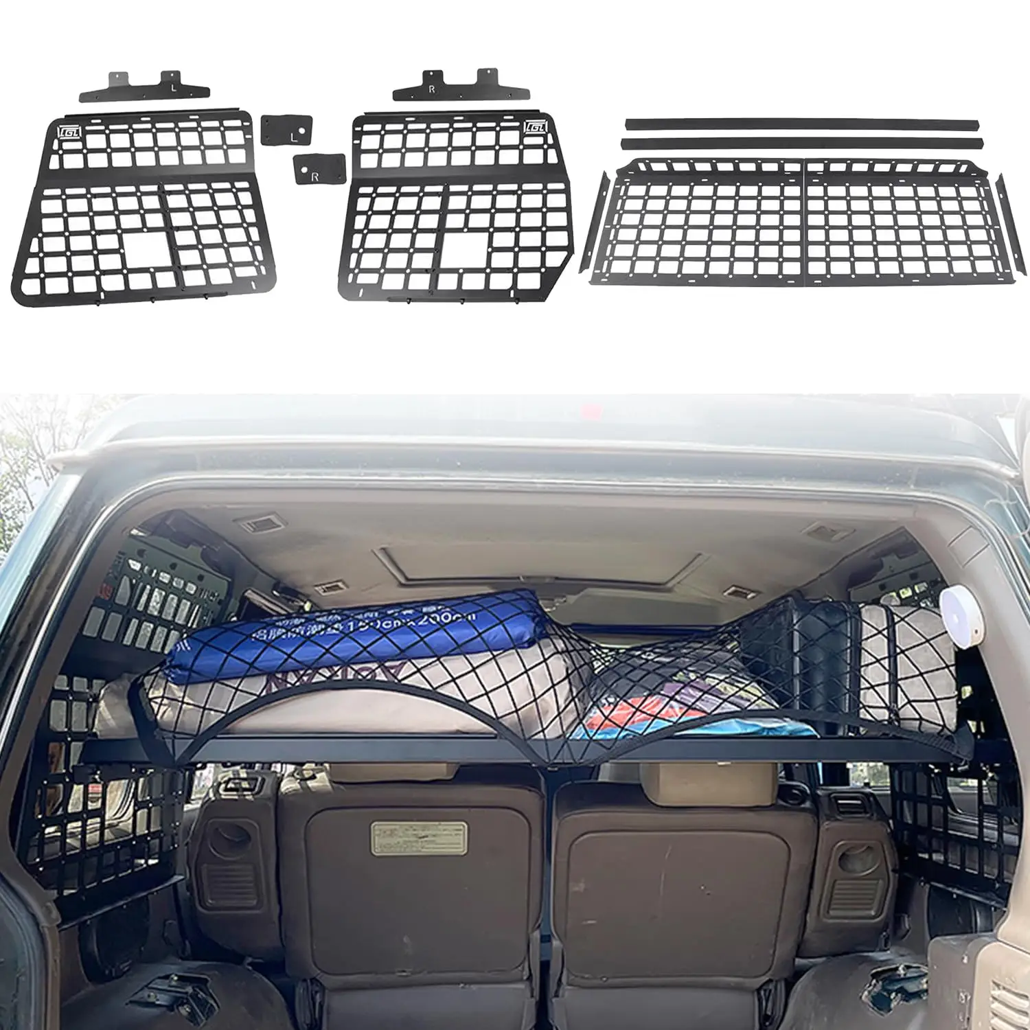 CGZ для Mitsubishi Pajero V20 1991-1999 модульная панель хранения модификация полки задний