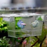 double breed incubator breeder rearing trap box transparent acrylic aquarium fish tank isolation box hatchery holder
