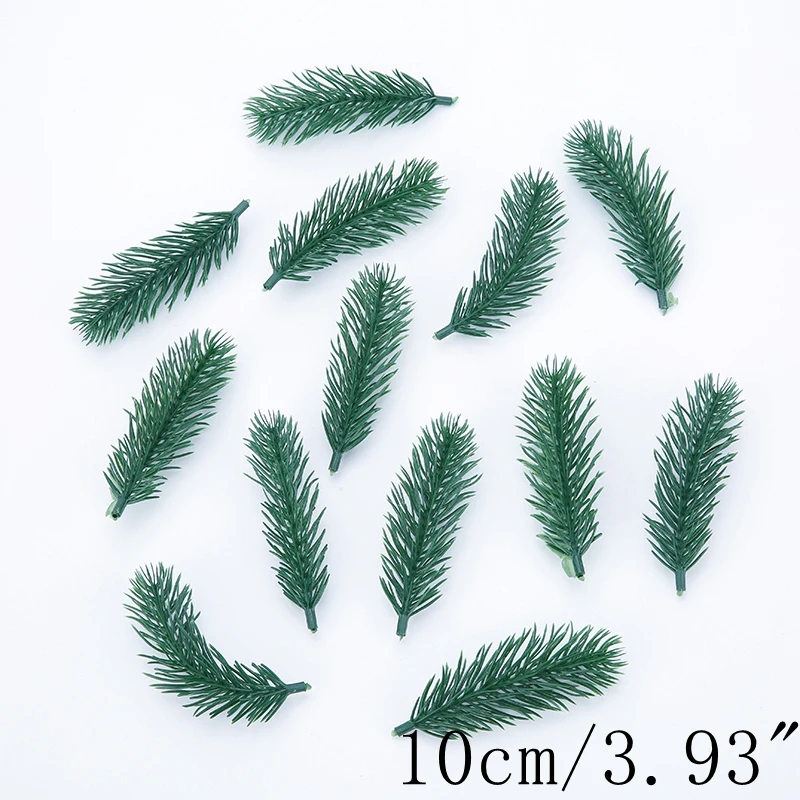Искусственная сосновая гирлянда из шелка, 10 шт.