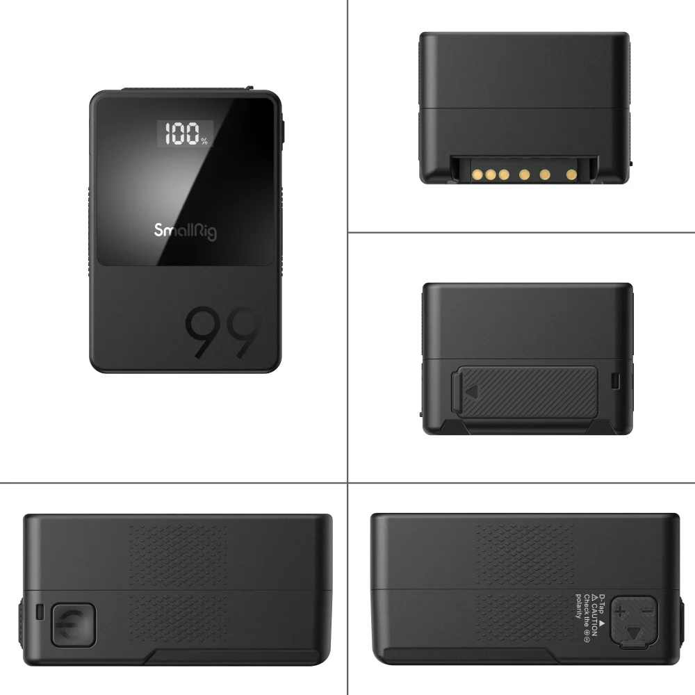 SmallRig VB99 Mini V Mount Battery 16 8 D-Tap USB-C V-lock Fast Charging For Monitor Camera DSLR 3580 |
