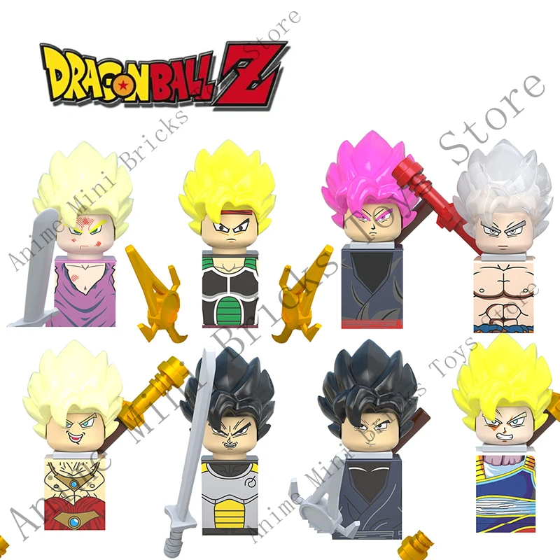 

Wm6032 Dragon Ball Z Son Goku anime cartoon buliding blocks bricks mini action figure educational children toys birthday gifts