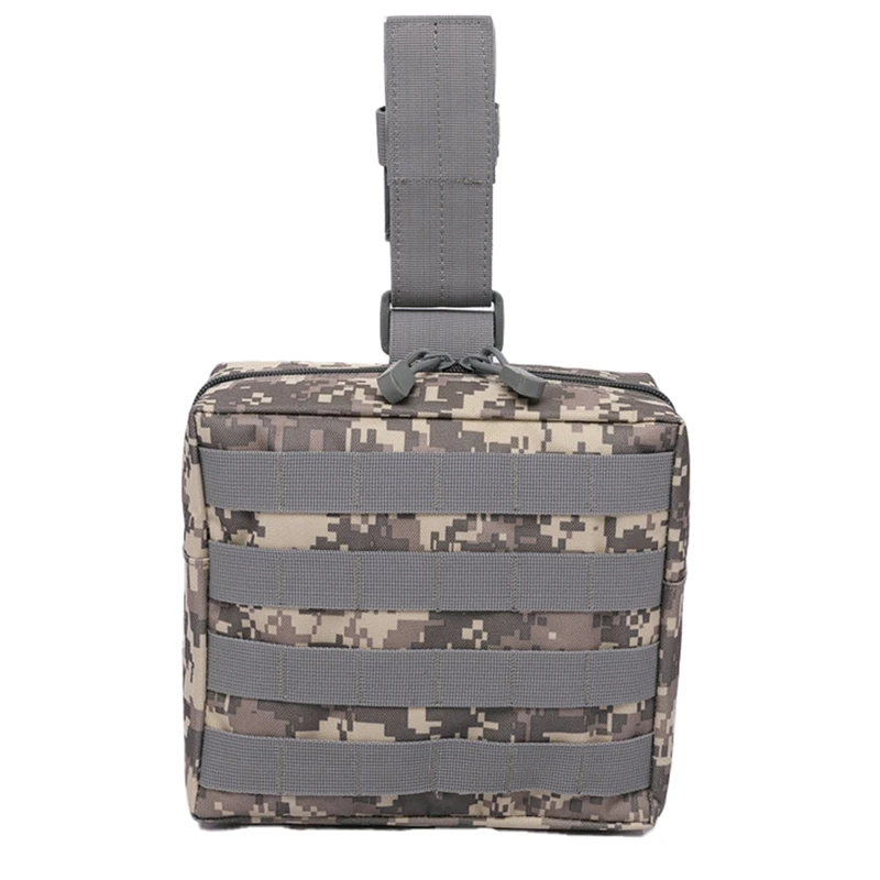 

1 Piece Multifunctional Toolkit Outdoor Riding Hiking Sports Waist Pack Camouflage Tactical Leg Pouch