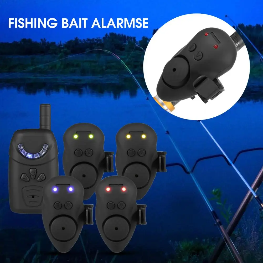 

Fishing Alarm Convenient Precise Measurement Portable Long Range Wireless Fishing Bait Alert Angling Supplies