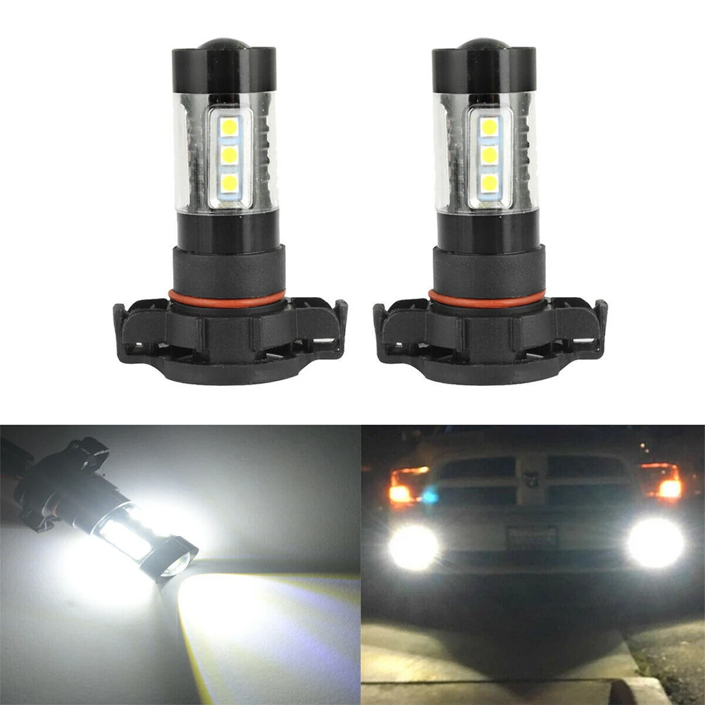 Противотуманные фары для Chevy 1500, 2500HD, 2007-2015, 5202/H16, 6500K, 80 Вт