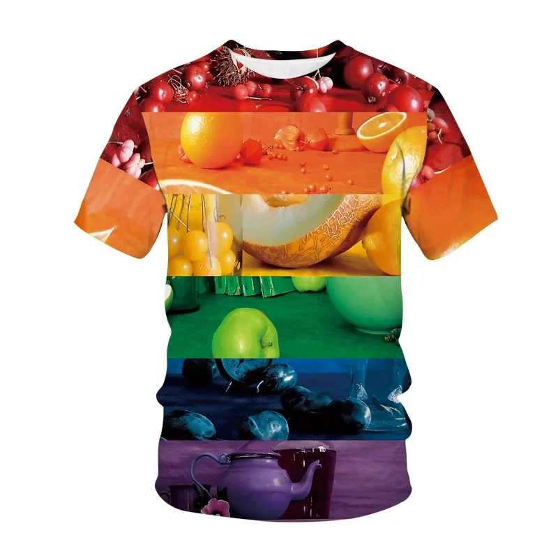 Рисунок 3 - Футболка унисекс с забавным 3D-принтом фруктов