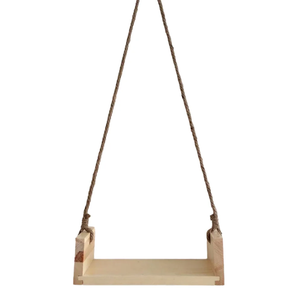 

Newborn Photography Props Wood Swing Photoshoot Shooting Background Infant Photo Furniture for Full Moon Studio