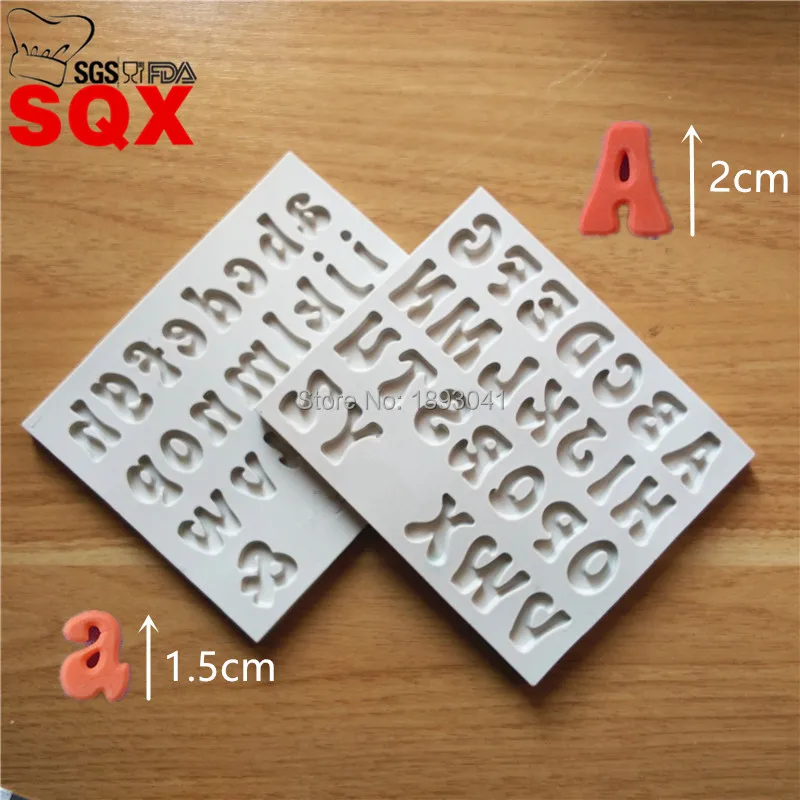 

Children's Educational Toys Capital / Letter Silicone Mold Fondant Mold Cake Decorating Tools Chocolate Gumpaste Mold SQ163001