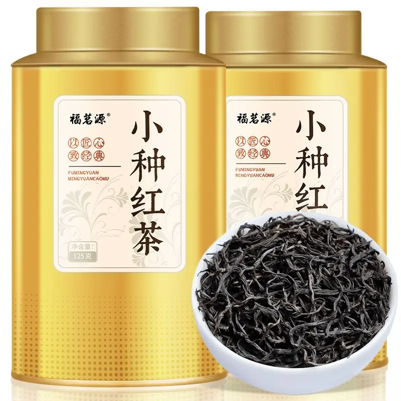 

Чжэншань, черный чай маленькой породы 2022, новый чай Tongmuguan Luzhou, ароматный черный чай 125 г/без чайника