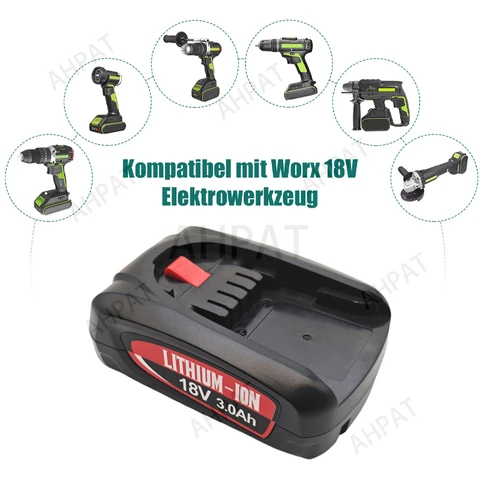 Литий-ионный аккумулятор KEPAH 18В 3000 мАч для Bosch