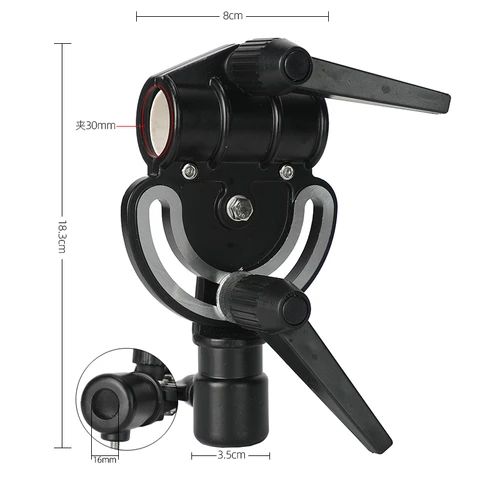 Металлическая рукоятка для фотостудии Woluka