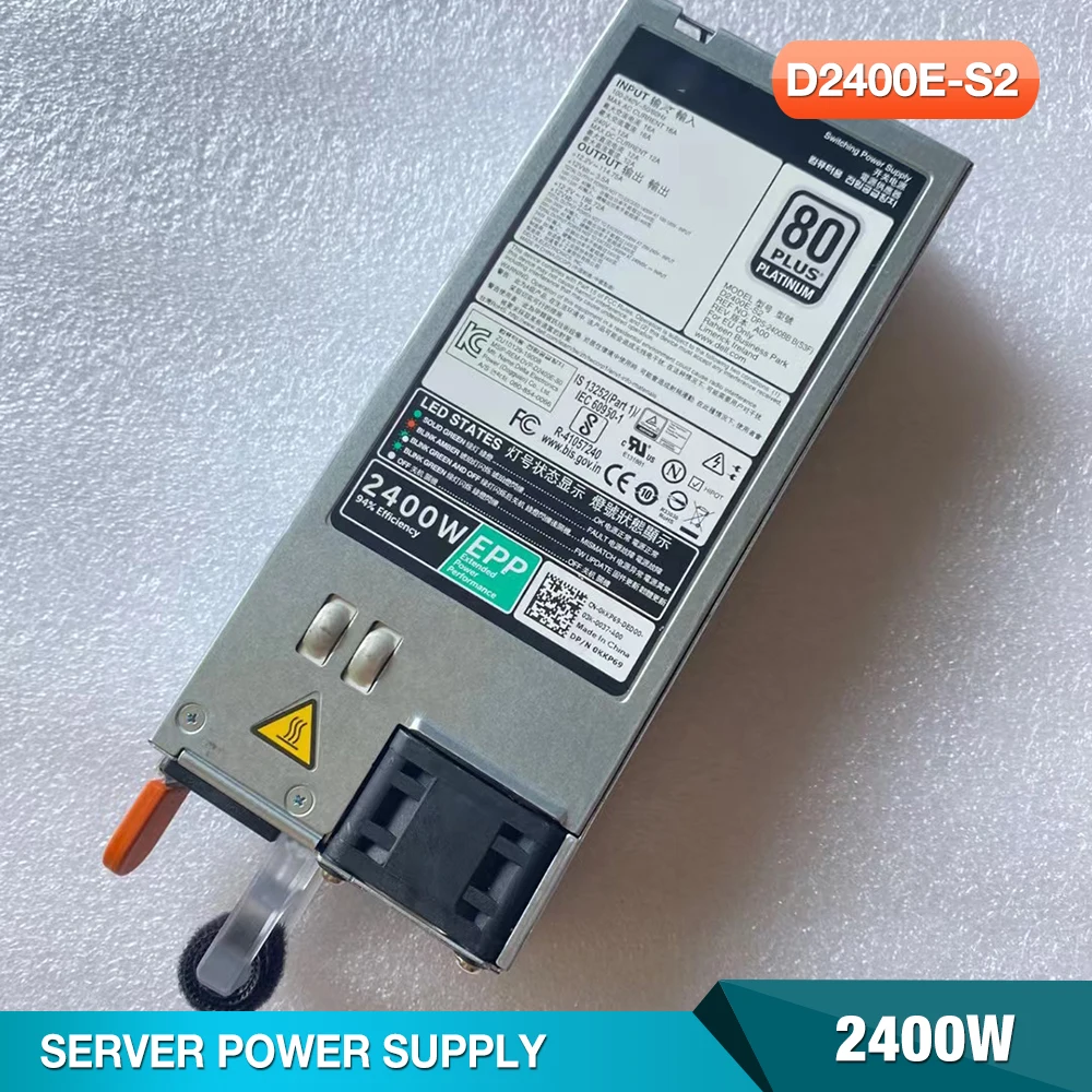 

D2400E-S2 для DELL серверный источник питания DPS-2400BB B 0KKP69 2400W