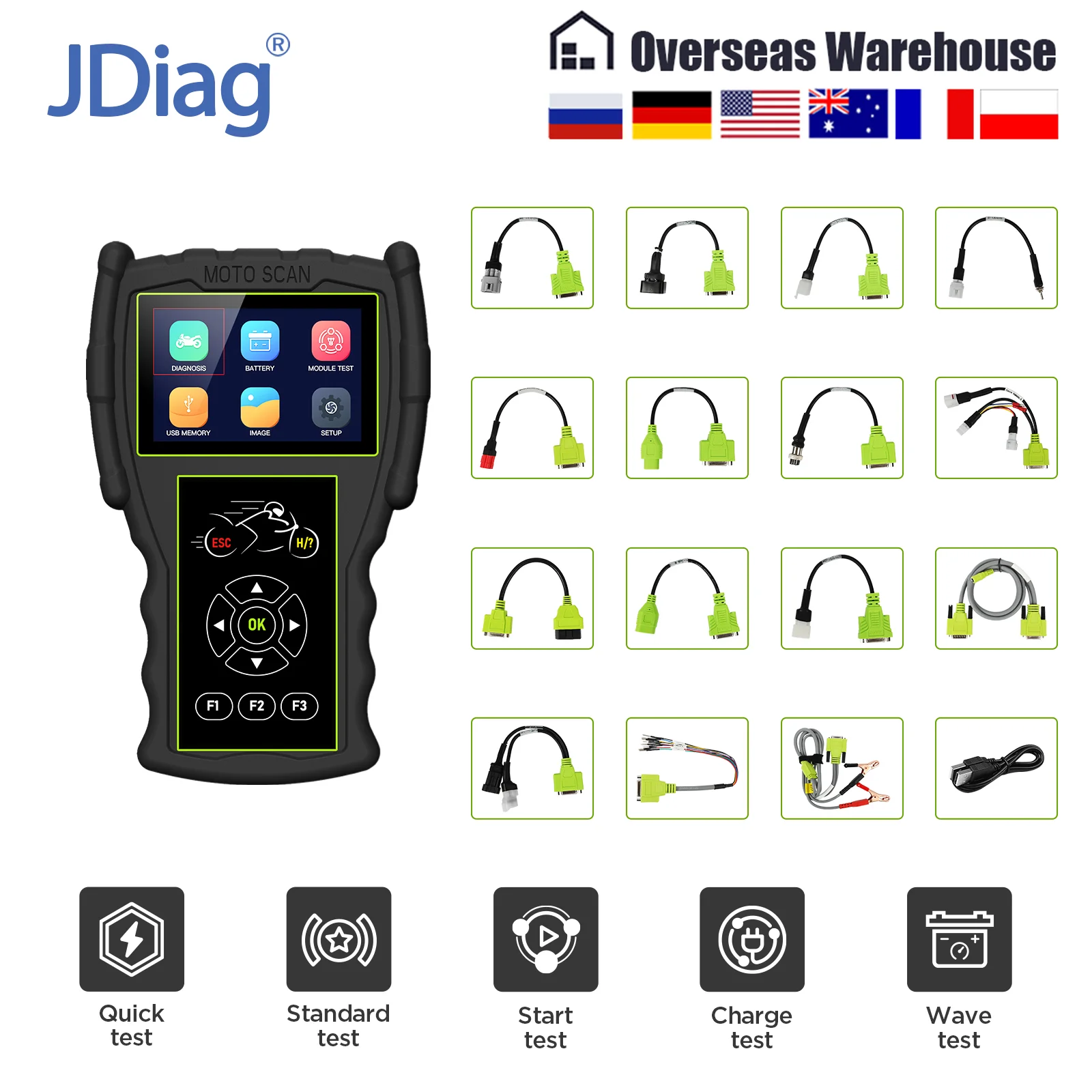 

Jdiag M100 Pro Motorcycle Multi-Language Diagnostic Scanning Tool for KTM YAMAHA PIAGGIO BENELLI Scan Intelligent Tester Tool