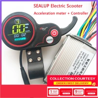 for sealup electric scooter 36v 48v motor brushless controller electric mountain bike speed controller with lcd display panel