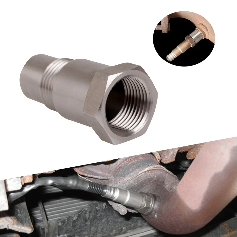 

Universal M18*1.5 Stainless Steel Remove Fault Connector Down Stream Catalytic Joint Auto Car O2 Oxygen Sensor Extension Spacer