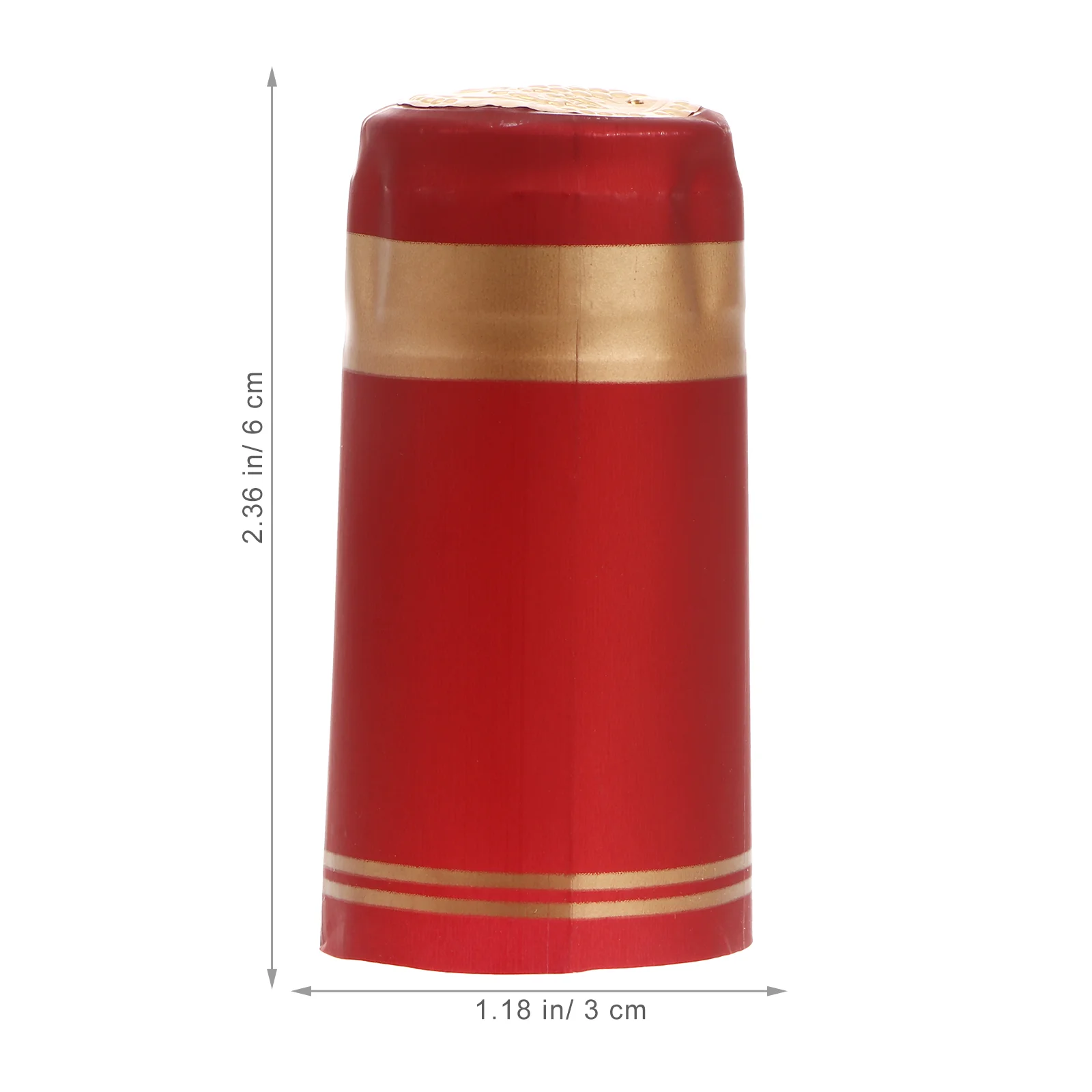 100 шт. термоусадочные капсулы для бутылок термоусадочная пленка с прямым