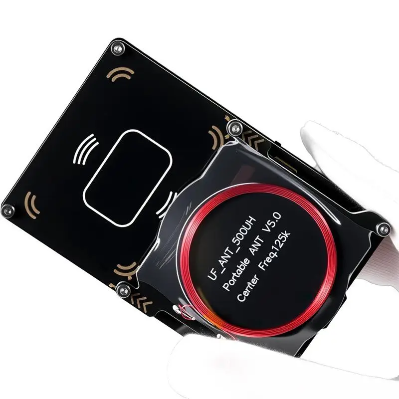Фото 【BRILLIANT 】Устройство чтения карт RFID Proxmark3, копир для идентификационных карт Proxmark3 Easy V5.0 с микросхемой памяти, со встроенным дешифрителем антенны №5