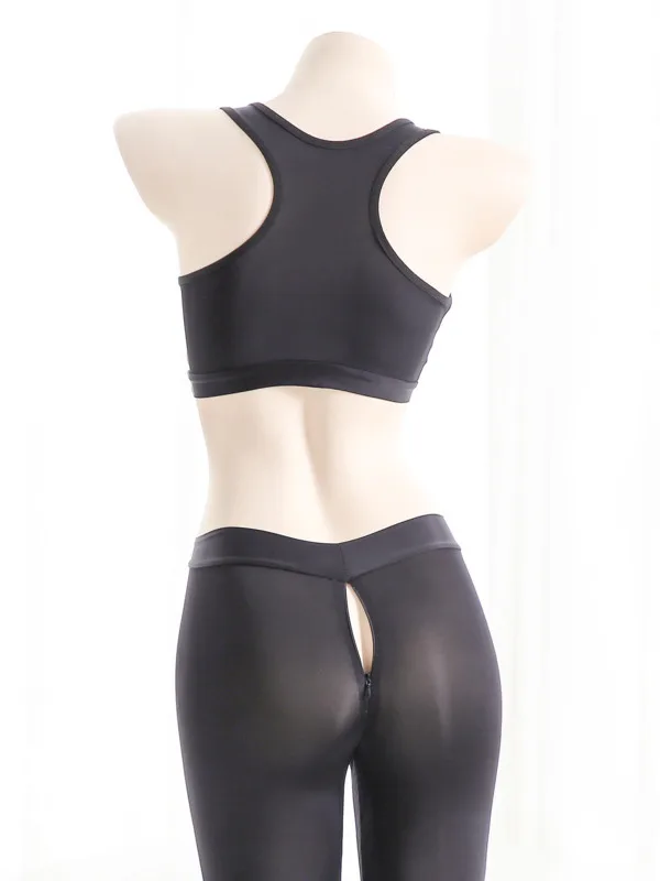 Экзотическая летняя модная женская одежда стильная Прозрачная майка однотонная